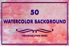 50 Watercolor Backgrounds  Product Image 10