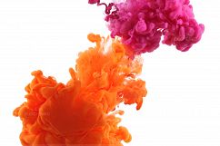 Acrylic colors in water. Abstract background. Product Image 1