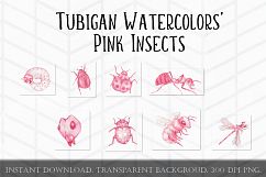 8 Pink Whimsical Bugs or Insects Product Image 2