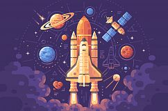 Space research illustration Product Image 2