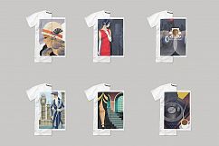 ArtDeco Poster T-shirt Set 1 Product Image 2