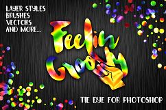 Feelin&#039; Groovy Tie Dye for Photoshop Product Image 1