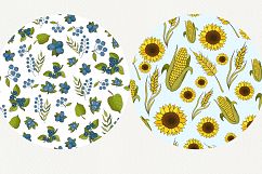 Autumn Patterns Collection - vector illustration Product Image 3