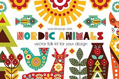 Nordic Animals - folk kit Product Image 1