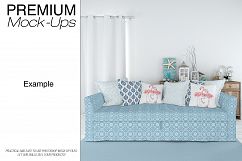 Sofa &amp; Pillows - Coastal Style Mockup Product Image 8
