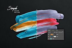 Creamy Glazing - Acryl Brush Strokes Product Image 3