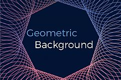 Geometric vector backgrounds Product Image 3