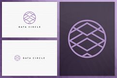 20 Circle geometric logos - outline Product Image 5