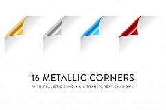 Curling Paper Corner Folds Set Product Image 5