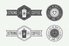 16 coffee emblems Product Image 4