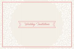 ornamental wedding invitation card Product Image 1