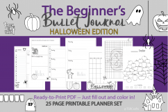 The Beginner&#039;s Bullet Journal - Special HALLOWEEN Edition Product Image 1