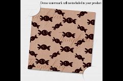 12 Bakery Digital Papers in Chocolate Theme Color Product Image 2