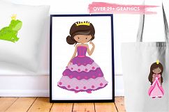 Fairytale Princess graphics and illustrations Product Image 5