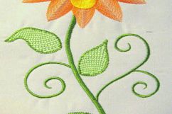 Vintage Flowers Machine Embroidery Design Set Product Image 10
