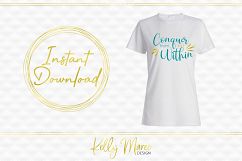 Conquer From Within SVG File Product Image 2