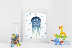 Sea Watercolor Clipart Product Image 4