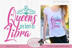 Libra sign svg, Zodiac quote svg, Queens quote svg, born as Product Image 3