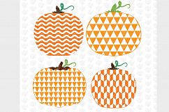 Big Halloween Bundle - 12 Decorative Pumpkin SVG EPS DXF PNG Product Image 4