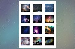 Cosmos, Space, Galaxy, Nebula, Earth, Universe, Printable Product Image 4