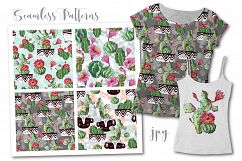 Watercolor Cactus Creator Pattern Product Image 7