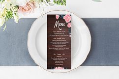 Rustic Wooden Wedding Template Suite Product Image 7