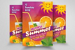 10 Summer Beach Cocktail Party Flyers Bundle Product Image 3