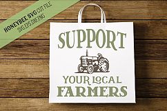 Support Your Local Farmers svg Product Image 1