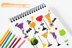 Halloween Cocktails graphics and illustrations Product Image 3