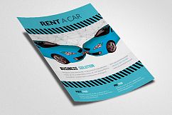 Rent A Car Business Flyer Template Product Image 3