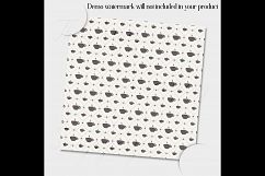 12 Coffee Time Digital Papers Coffee Pattern Cookies Pattern Product Image 7