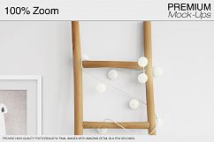 Kids Room &amp; Frame Mockup Product Image 18