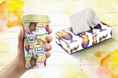 Beverages collection PNG watercolor set Product Image 6