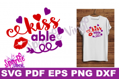 Svg Valentine Toddler girl kids Adult Ladies shirt outfit valentine svg designs printable cut file for cricut or silhouette dxf eps png pdf Product Image 3