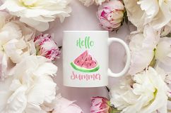 Mug Mockup- pink and white peonies Product Image 3