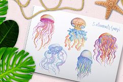 Watercolor jellyfish Product Image 2