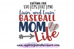 Baseball Mom SVG | Baseball SVG | Baseball Cutting File | Silhouette | Cricut Product Image 2