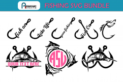 Fishing SVG Bundle, Fishing SVG, Fishing SVG File, SVG Product Image 1