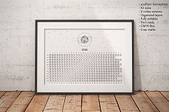 Moon Calendar 2018 Product Image 3