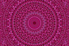 12 Pink Mandala Seamless Patterns - AI, EPS, JPG 5000x5000 Product Image 8