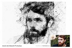 Ink Art Photoshop Action Product Image 11