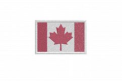Flag of Canada Machine Embroidery Download Design Product Image 4