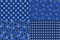 Blue Bandana Patterns Product Image 4