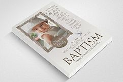 Baby Baptism Flyer Product Image 2