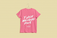 Customizable T-Shirt Mockups Pack Product Image 8