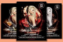 NYE Ladies Night Flyer Template Product Image 1
