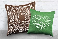 Valentine&#039;s Day lettering photo overlays Product Image 3