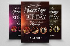 Sunday Prayer Church Flyer Template Product Image 1