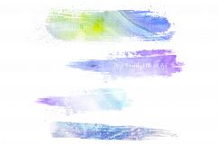 Watercolor Splotches Blob Clipart Product Image 4