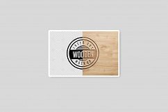 Logo Mock Ups  Wood Set Product Image 9